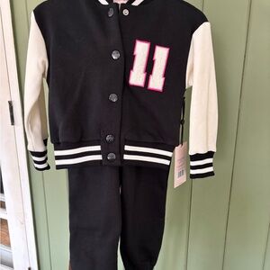 Paris Hilton Girls Black Jacket
